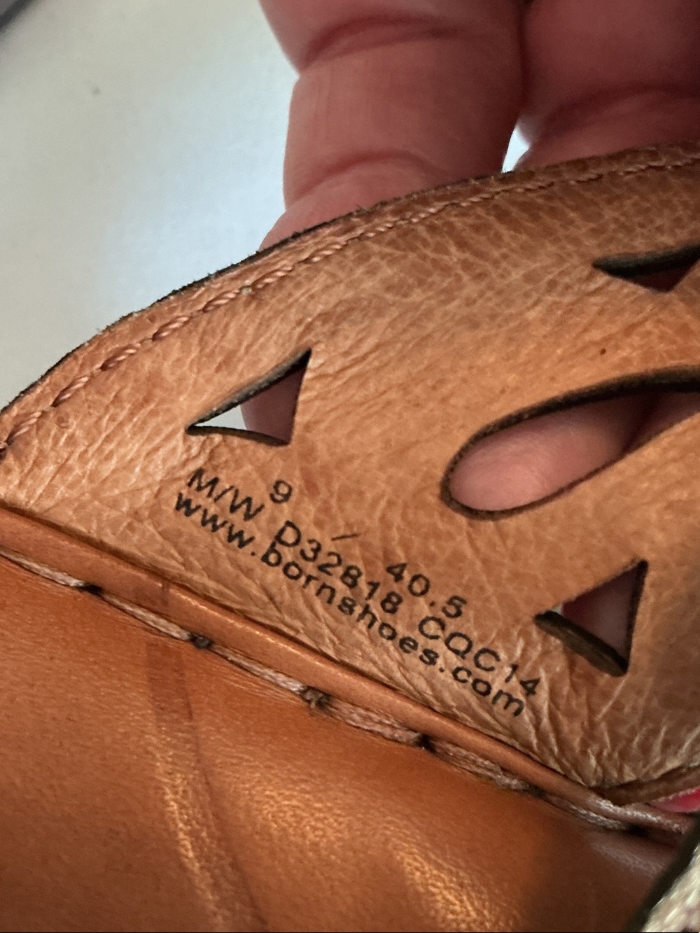 Born (Akala) - Metallic Bronze Cutout Leather Studded Slide Sandals - Picture 7 of 10